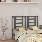 Houten hoofdborden en voetborden van massief grenenhout voor elke slaapkamer - Grijs / 126 x 100 cm / 1 - Hoofdborden