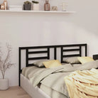 Houten hoofdborden en voetborden van massief grenenhout voor elke slaapkamer - Zwart / 206 x 100 cm / 1 - Hoofdborden
