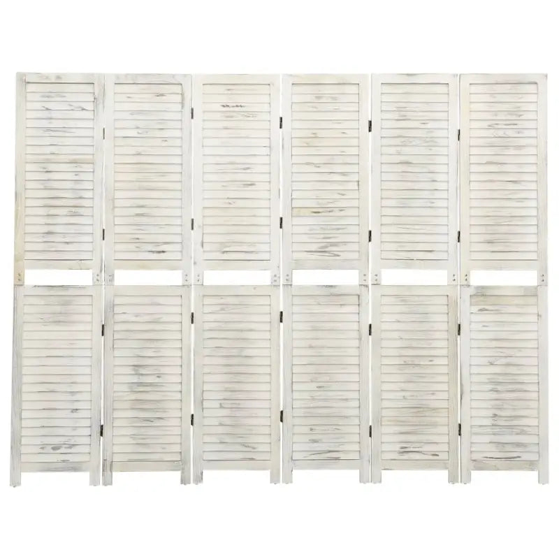 Houten Kamerscherm voor Kamerindeling en Decoratie - 215 x 166 cm / 6 - Kamerschermen