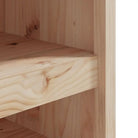 Houten keukenkasten van massief grenenhout voor buitenkeuken - Keukenkasten