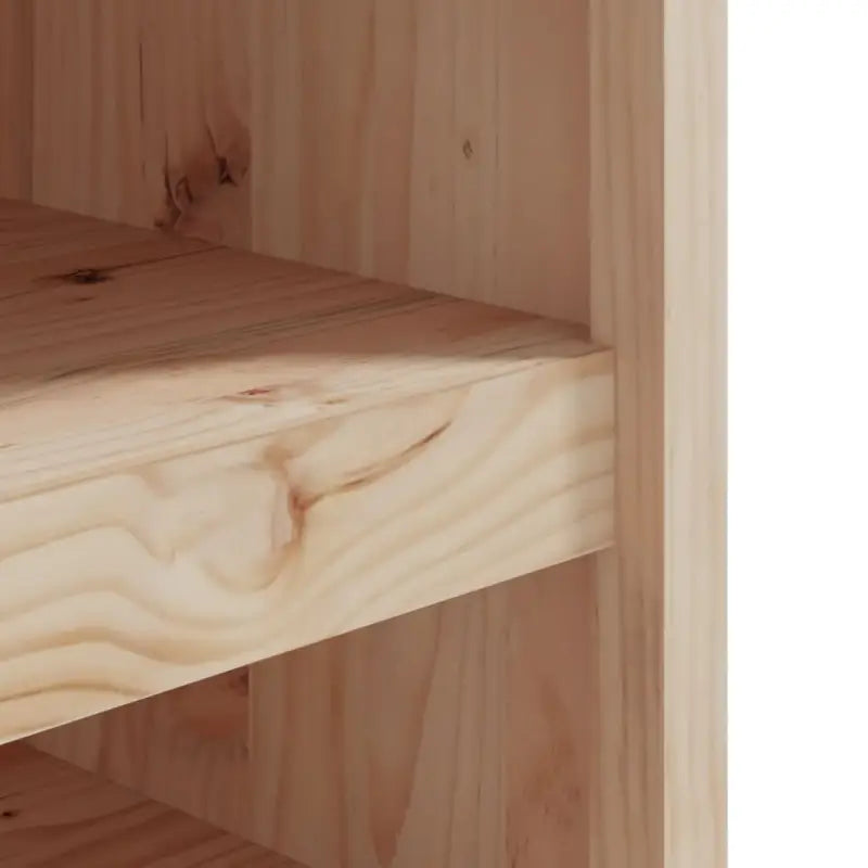 Houten keukenkasten van massief grenenhout voor buitenkeuken - Keukenkasten