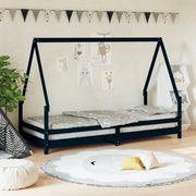 Houten kinderbedframe van massief grenenhout voor peuters en kleintjes - Peuter- & kinderbedden