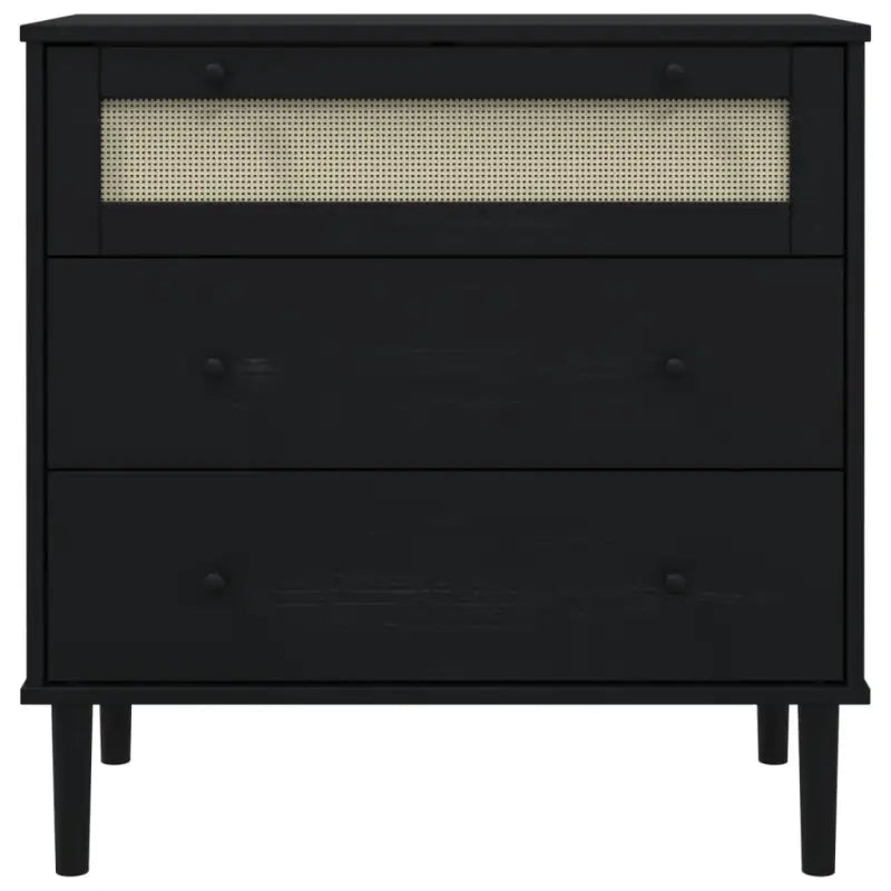 Houten ladekast van massief grenenhout voor een elegante interieurstijl - Commodes & ladekasten