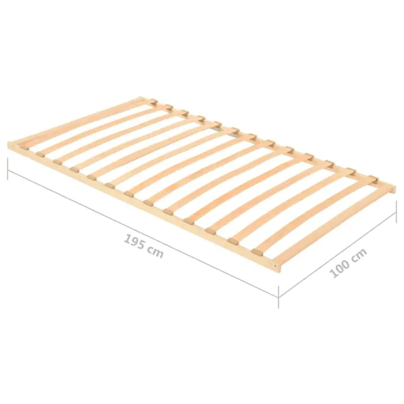 Houten lattenbodem met sbs-rubberen doppen voor duurzame slaapcomfort - Bedden & bedframes