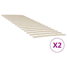 Houten lattenbodem van massief populierenhout met levering bevat - 140 x 200 cm - Bedden & bedframes