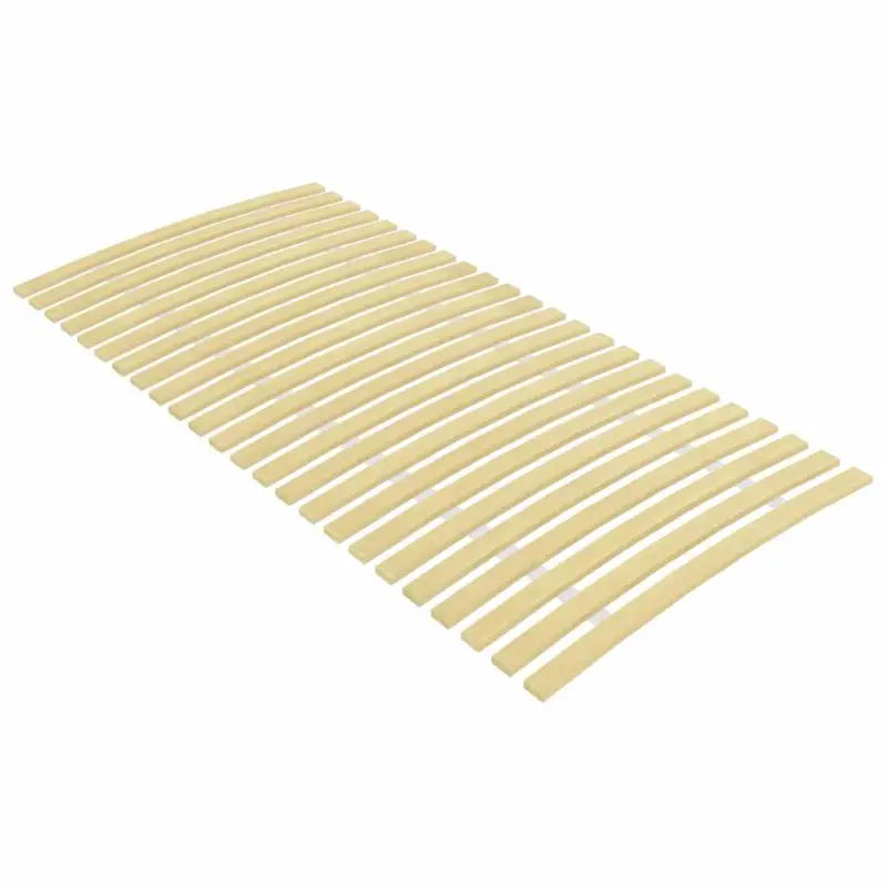 Houten lattenbodem van massief populierenhout voor bedden en platformen - 100 x 200 cm - Bedden & bedframes