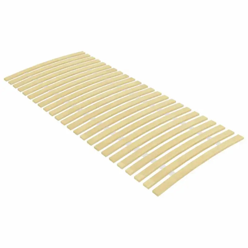 Houten lattenbodem van massief populierenhout voor bedden en platformen - 90 x 200 cm - Bedden & bedframes