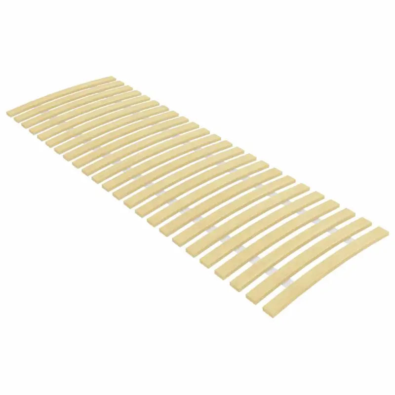 Houten lattenbodem van massief populierenhout voor bedden en platformen - 70 x 200 cm - Bedden & bedframes