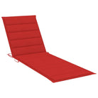 Houten loungebed met kussen voor buiten met rustieke charme - Ligstoelen