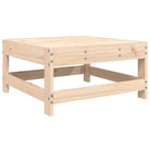Houten loungeset in massief grenenhout voor je tuin of terras - Tuinsets