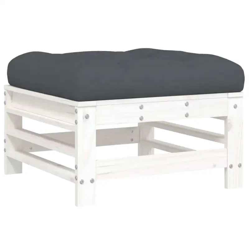 Houten loungeset met massief grenenhout en comfortabele kussens - Tuinsets