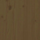 Houten loungeset met massief grenenhout en voetenbank salontafel - Tuinsets