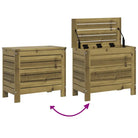 Houten loungeset met modulair ontwerp en comfortabele afmetingen zitting - Tuinsets