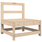 Houten loungeset met modulair ontwerp en massief grenenhout - Tuinsets