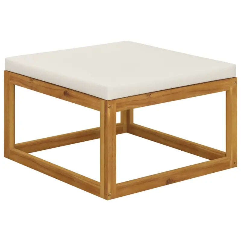 Houten loungeset van massief acaciahout voor de tuin of terras - Tuinsets