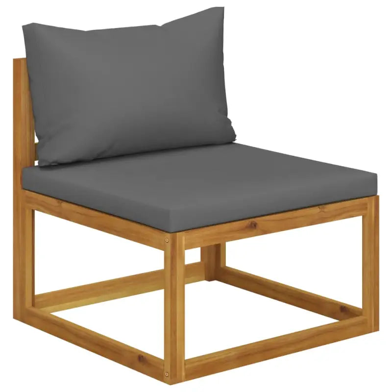 Houten Loungeset van massief acaciahout voor tuinplezier - Tuinsets