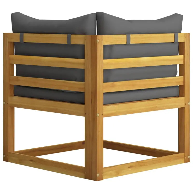Houten Loungeset van massief acaciahout voor tuinplezier - Tuinsets