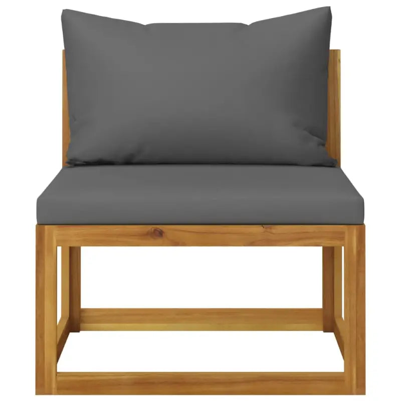 Houten Loungeset van massief acaciahout voor tuinplezier - Tuinsets