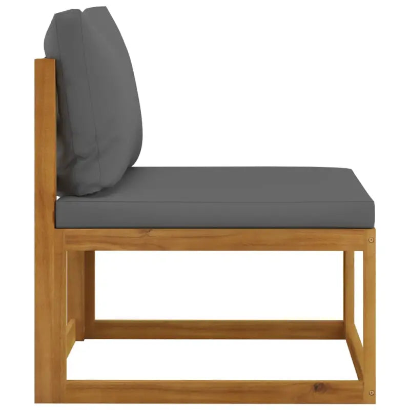 Houten Loungeset van massief acaciahout voor tuinplezier - Tuinsets
