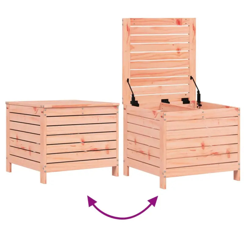 Houten loungeset van massief Douglas vurenhout voor in de tuin - Tuinsets