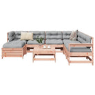 Houten loungeset van massief Douglas vurenhout voor in de tuin - Tuinsets