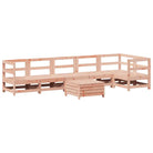 Houten loungeset van massief douglas vurenhout voor in je tuin - Tuinsets