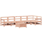 Houten loungeset van massief Douglas vurenhout voor je tuin of terras - Tuinsets