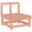 Houten loungeset van massief douglashout met voetenbank en salontafel - Tuinsets