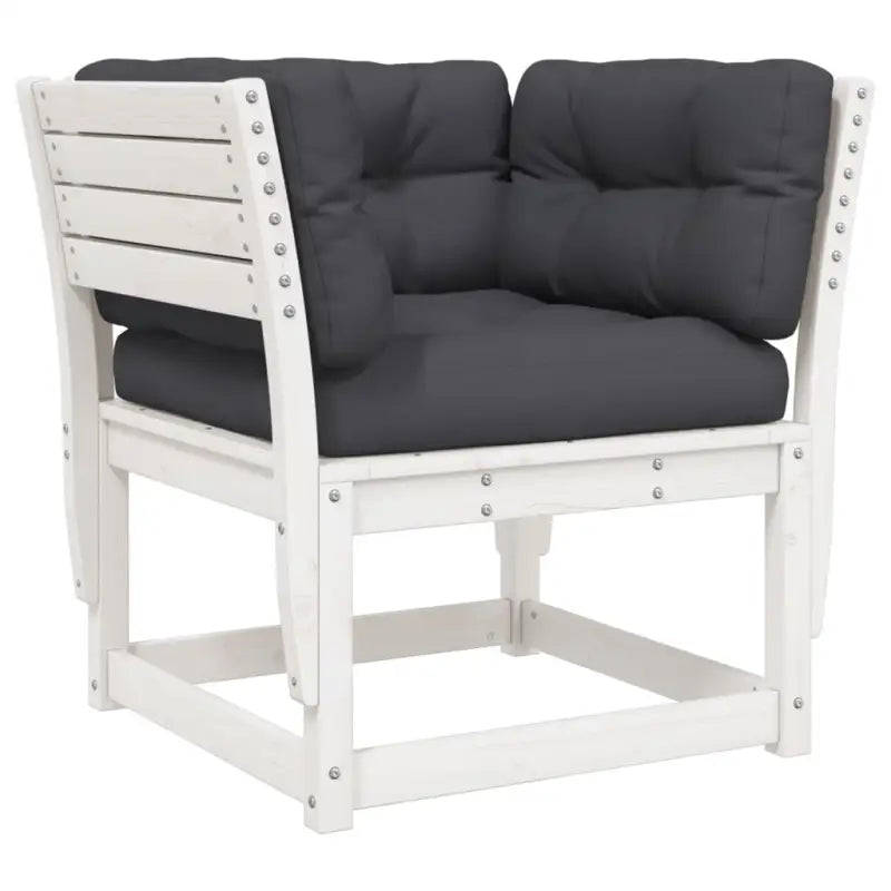 Houten loungeset van massief grenenhout met elegante afmetingen - Tuinsets
