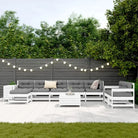 Houten loungeset van massief grenenhout met modulair ontwerp voor tuin en terras - Tuinsets