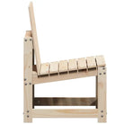Houten loungeset van massief grenenhout voor in de tuin of op het terras - Tuinstoelen