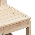 Houten loungeset van massief grenenhout voor in de tuin of op het terras - Tuinstoelen