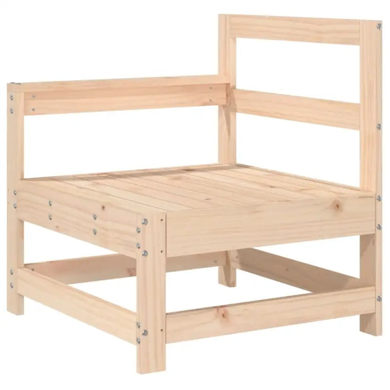 Houten loungeset van massief grenenhout voor in de tuin - Tuinsets