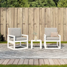 Houten Loungeset van Massief Grenenhout voor in de Tuin - Tuinsets