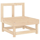 Houten loungeset van massief grenenhout voor in de tuin - Tuinsets