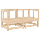 Houten loungeset van massief grenenhout voor in de tuin - Tuinsets