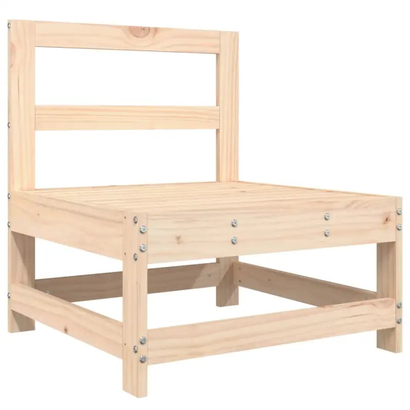Houten loungeset van massief grenenhout voor in de tuin - Tuinsets