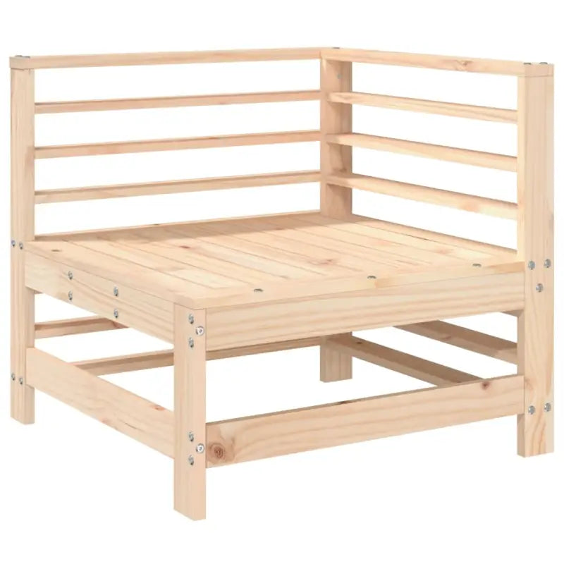Houten loungeset van massief grenenhout voor in de tuin - Tuinsets
