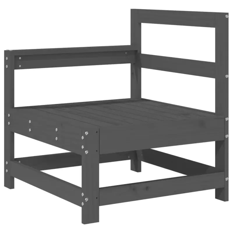 Houten loungeset van massief grenenhout voor in de tuin - Tuinsets