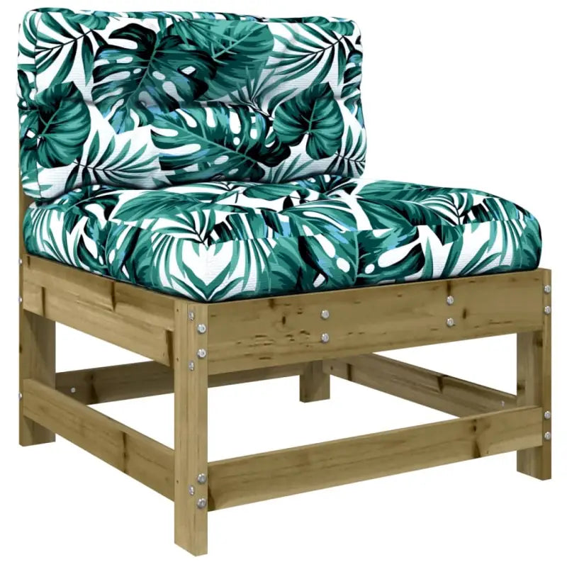 Houten Loungeset voor Tuin Terras en Patio met Knusse Kussens - Tuinsets