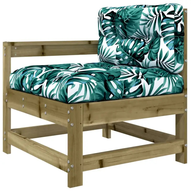 Houten Loungeset voor Tuin Terras en Patio met Knusse Kussens - Tuinsets