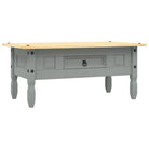 Houten Mexicaanse Corona salontafel met rustieke charme - Salontafels
