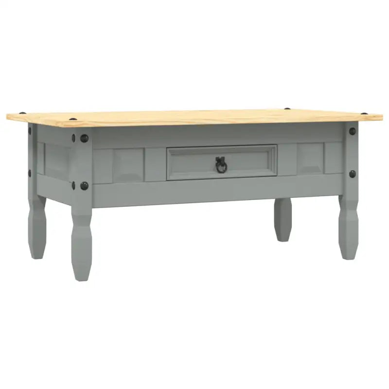 Houten Mexicaanse Corona salontafel met rustieke charme - Salontafels