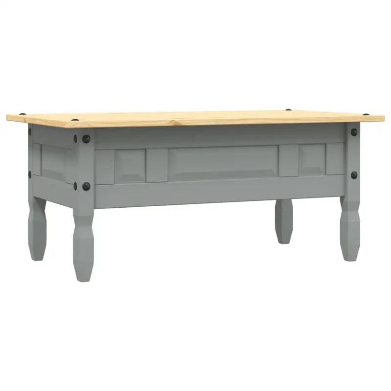 Houten Mexicaanse Corona salontafel met rustieke charme - Salontafels