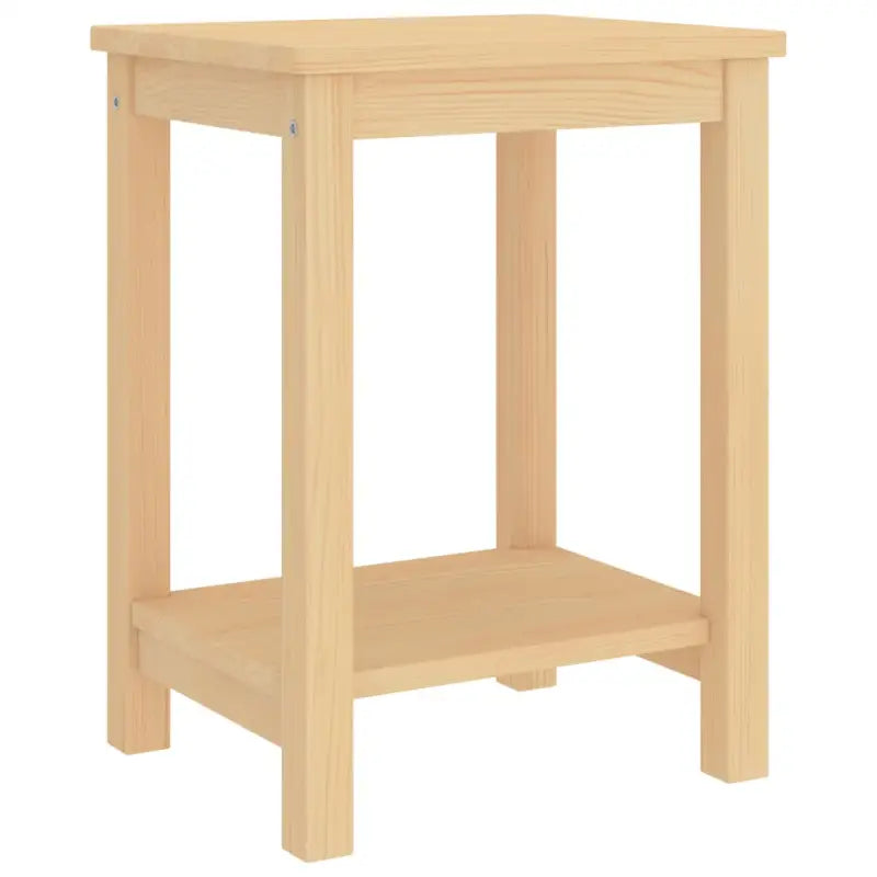Houten nachtkastje van massief grenenhout een uniek meubelstuk - Lichthout / 1 - Nachtkastjes