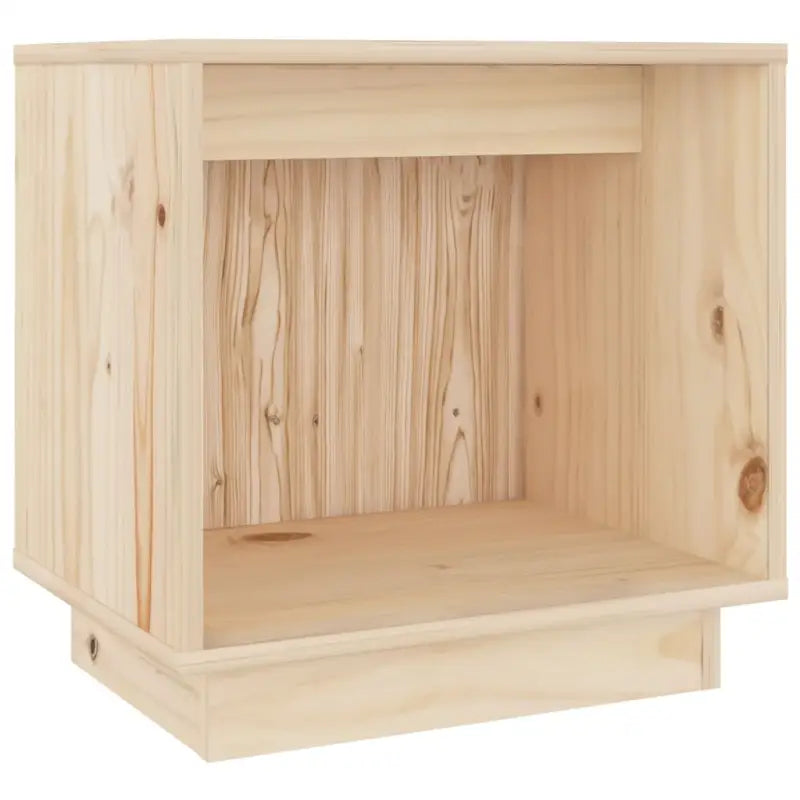 Houten nachtkastje van massief grenenhout met moderne charme - Nachtkastjes