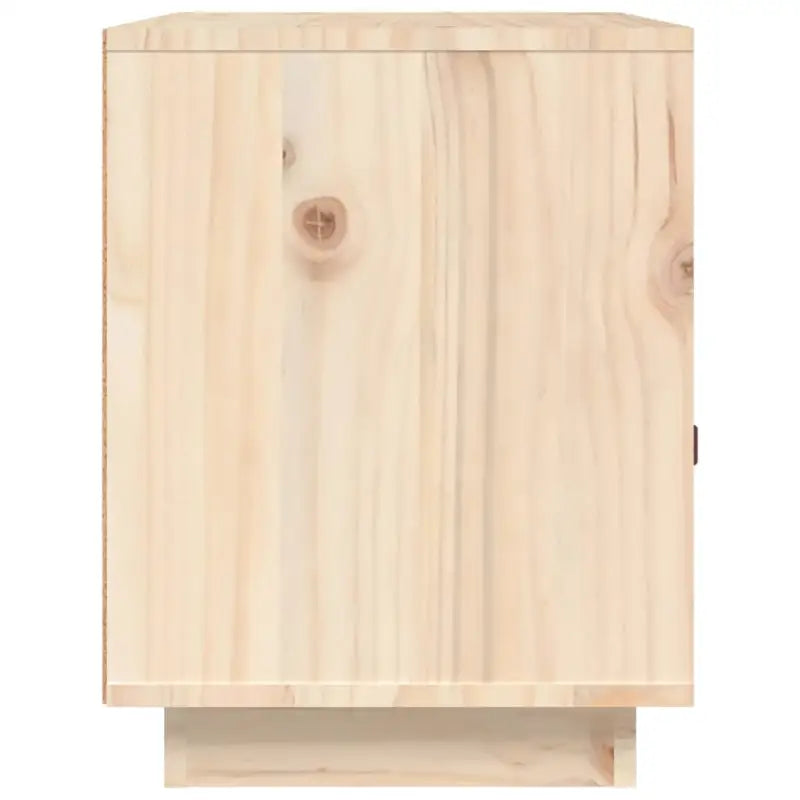 Houten nachtkastje van massief grenenhout voor decoratieve spullen - Nachtkastjes
