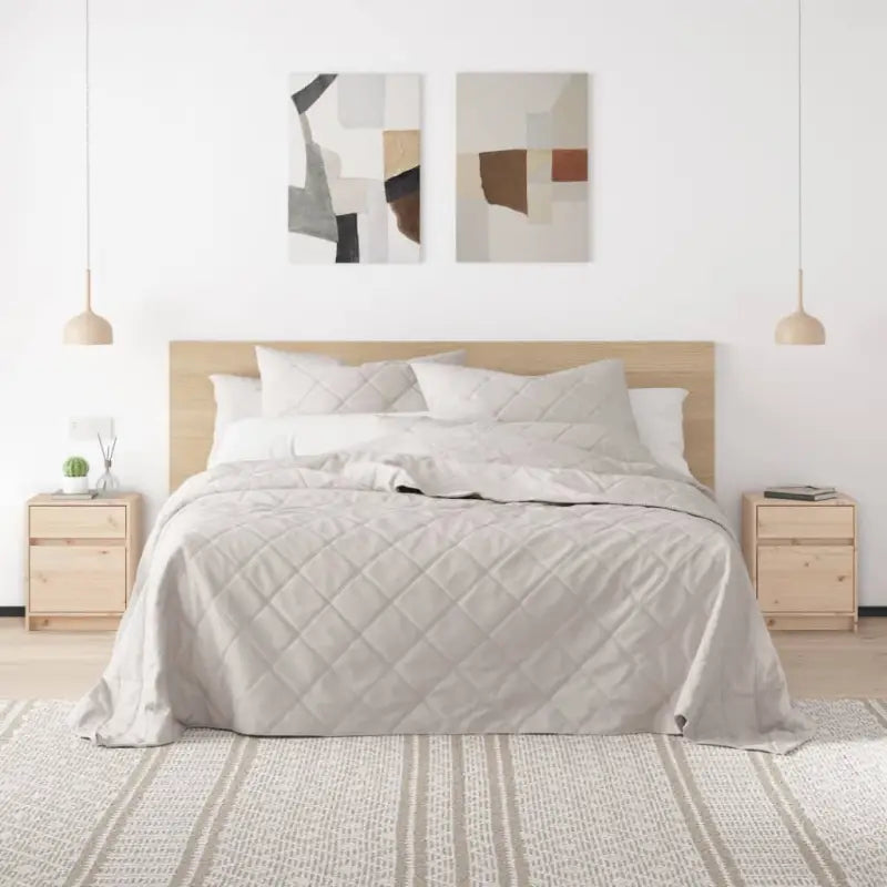 Houten nachtkastje van massief grenenhout voor je interieur - Nachtkastjes