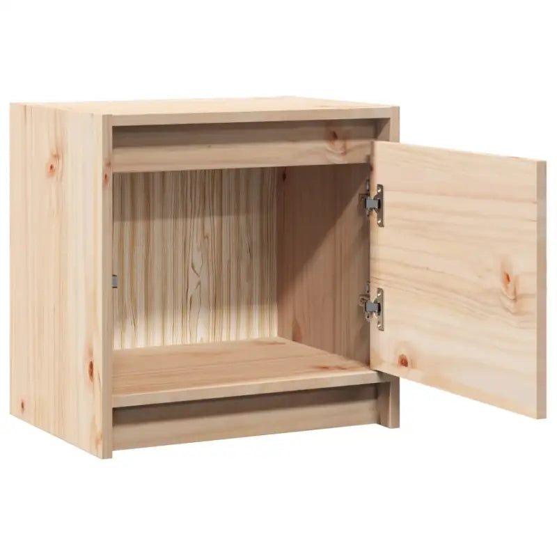 Houten nachtkastje van massief grenenhout voor stijl en duurzaamheid - Nachtkastjes