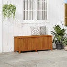 Houten opbergbox voor buiten van massief acaciahout met olieafwerking - 150 x 50 x 58 cm - Opbergboxen voor buiten